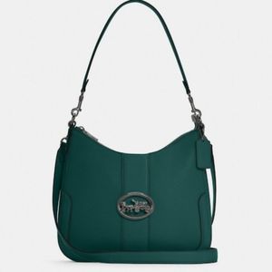 Coach Georgie Hobo Crossover/ Shoulder  Green bag NWT